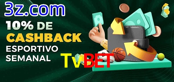 10% de bônus de cashback na Tvbet