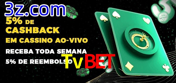 Promoções do cassino ao Vivo Tvbet